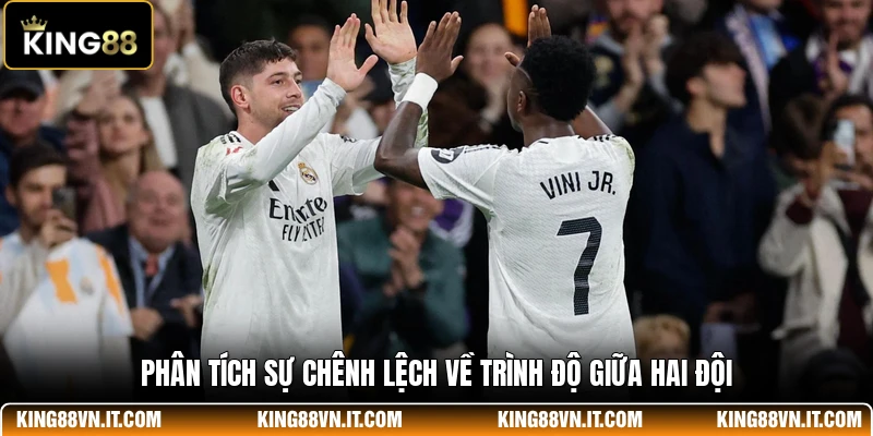 Phân tích sự chênh lệch về trình độ giữa hai đội